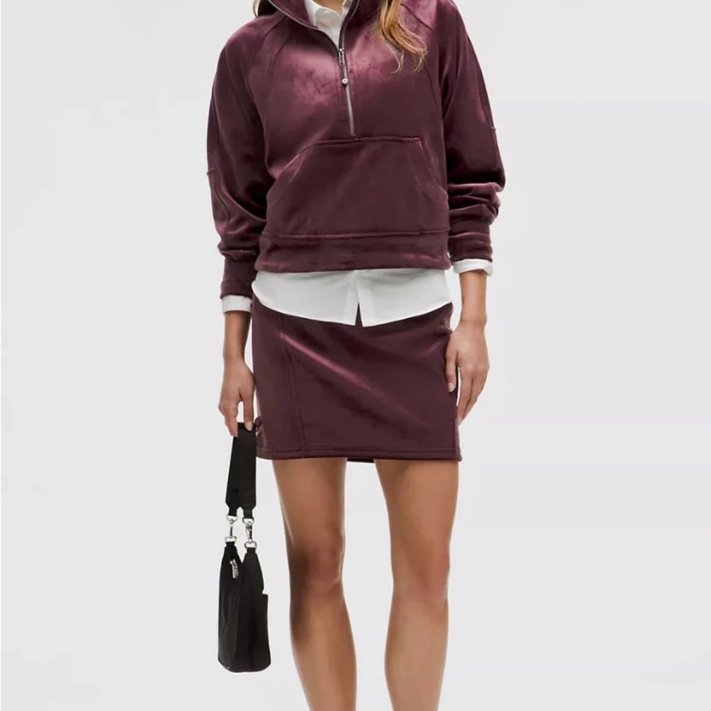 NWT Lululemon Scuba High-Rise Mini Skirt *Velvet - Picture 11 of 11
